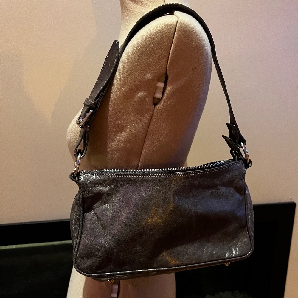 Sundance leather small shoulder bag